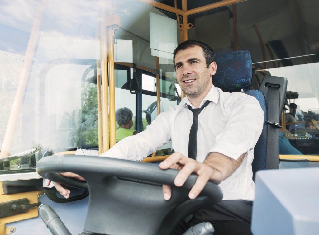 charter bus driver job